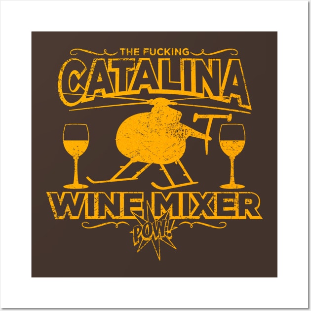 Catalina Wine Mixer Wall Art by Milda Gobhi